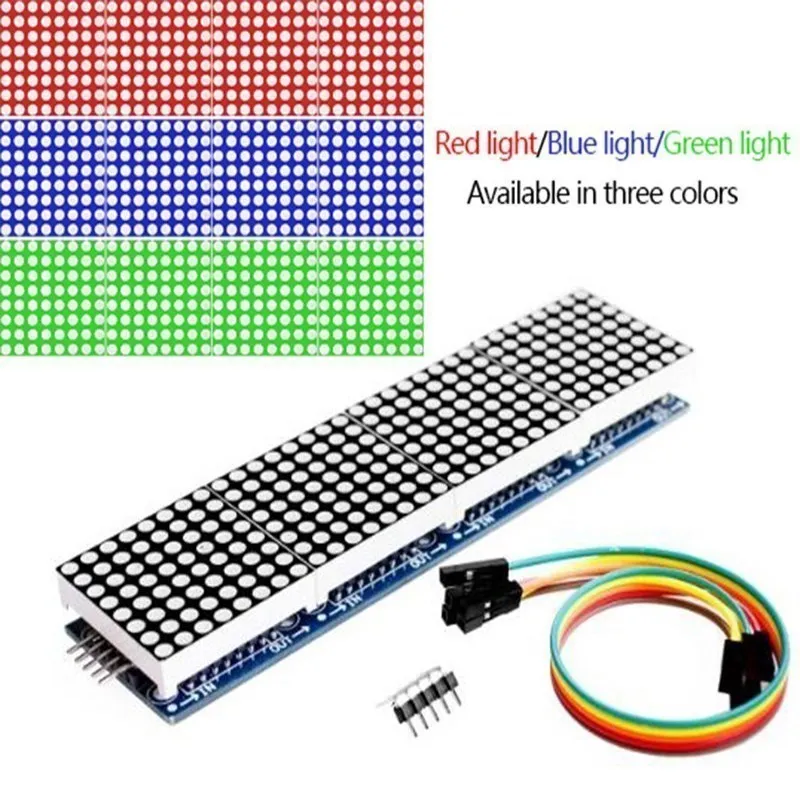 LED Matrix Module MAX7219 Dot Matrix 4 In One Display