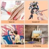 Airbrush Nails with Compressor Aerografos for Pastry Portable Airbrush Kit for Makeup Painting Cake Craft Cordless Airbrush Nail 6