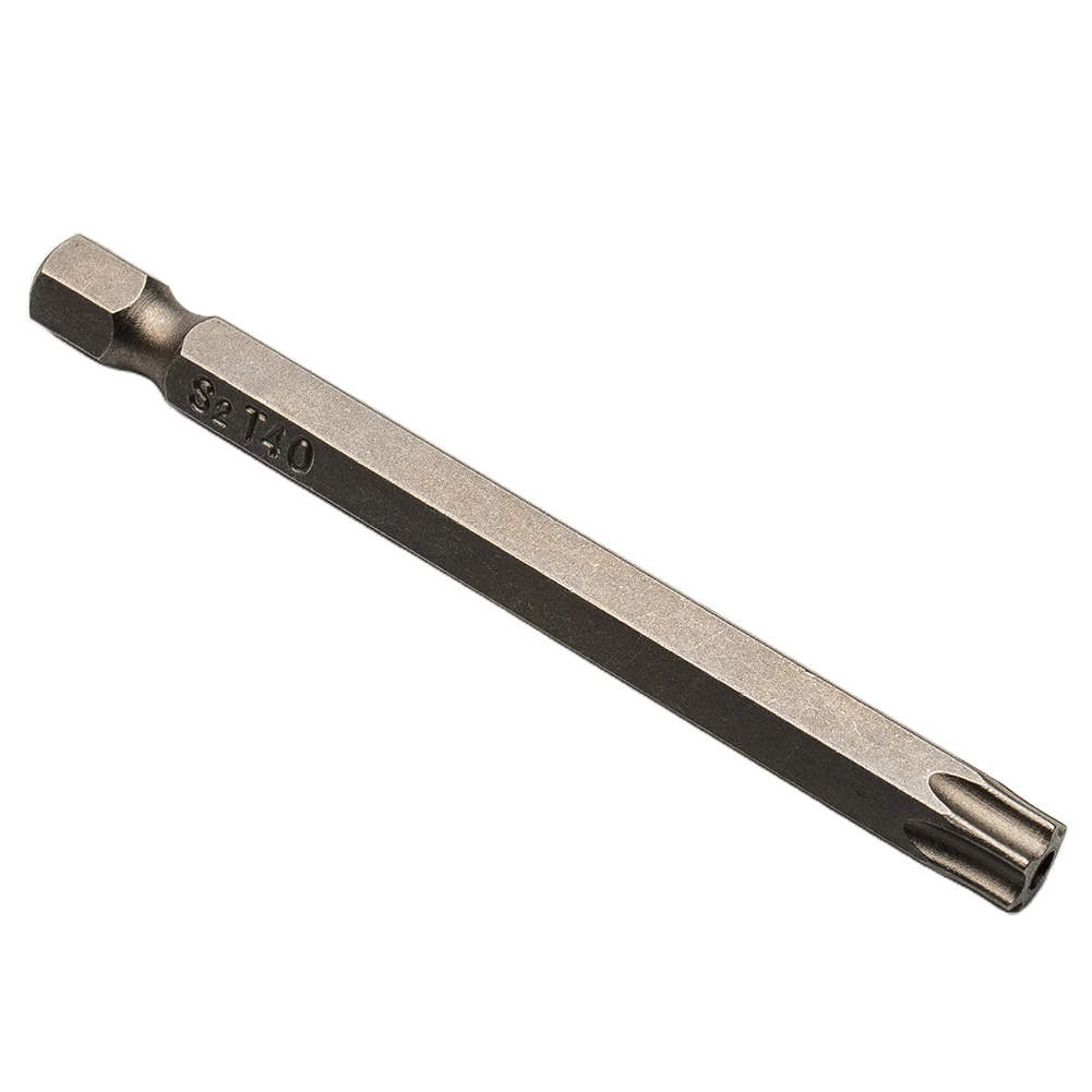 1 stücke Magnetische Kopf Torx-schraubendreher Bit 75mm Magnetische 1/4 Zoll Hex Schaft T7 T8 T9 T10 T15 t20 T25 T27 T30 T40 Hand Werkzeuge – Detail 3