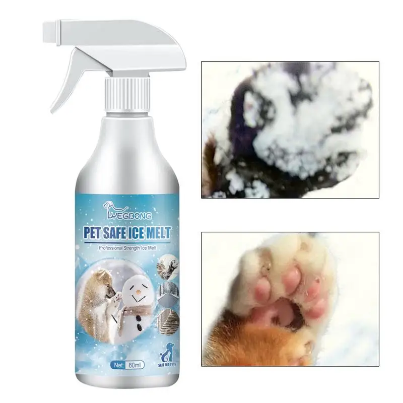 

Pet Safe Snow Melter Dog Body Snow Removal Car Windshields Roof Ice Melting Cat Run Freely Driveway Deicer Pet Safe Deicer Spray