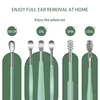 6PCS Stainless Steel Earpick Ear Cleaner Spoon Ear pick Ear Wax Removal Tool Kit Ear Spoon Care for Baby Adults Ear Care Set 2