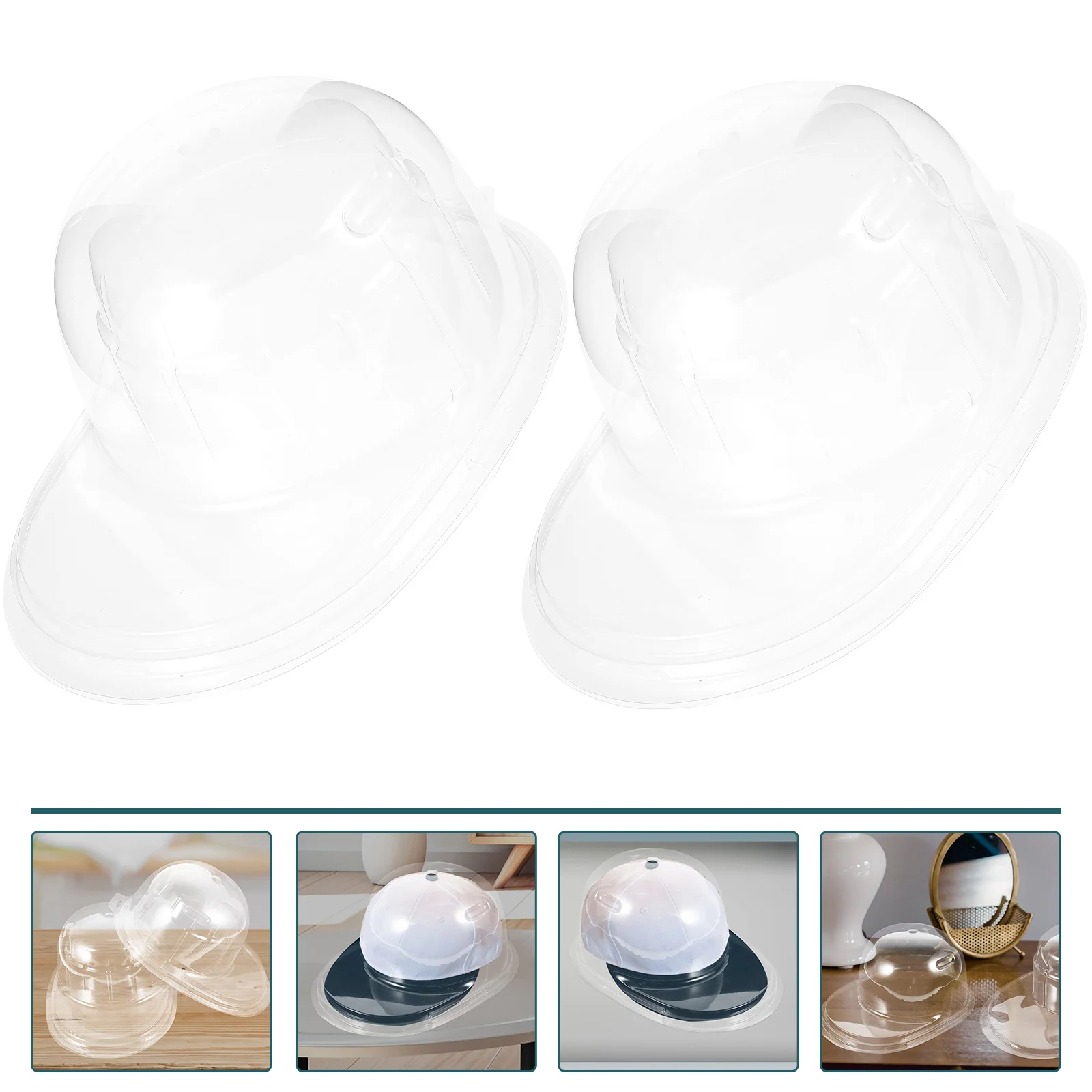 

2Pcs Baseball Caps Shaper Support Travel Cap Display Holder Baseball Cap Holder,