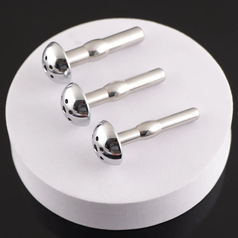 3Pcs/Set Stainless Steel Hollow Urethral Plug Urethral Sound Catheter Penis Plug Men Masturbator Urethra Dilator Sex Toy For Man