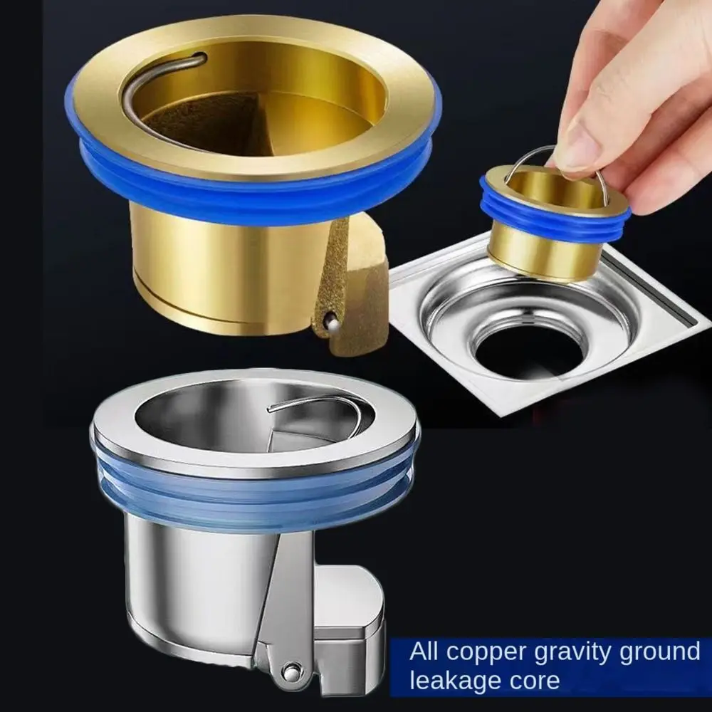 Anti-smell Odor Proof Floor Deodorant Core Water Drain Filter Floor Strainer Plug Drain Valve Odor-resistant Trap Siphon Tools