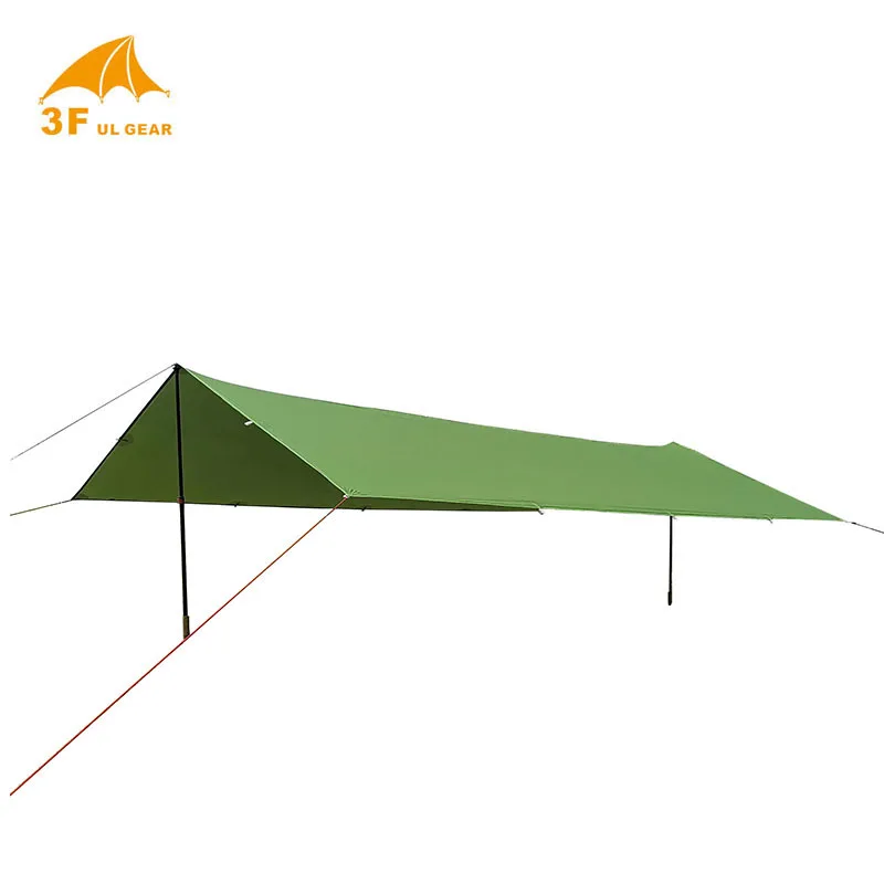 3F UL Gear 15D Silnylon Sliver Light Weight 3*3 / 4*3 /5*3 Meters Canopy Tarp Tent