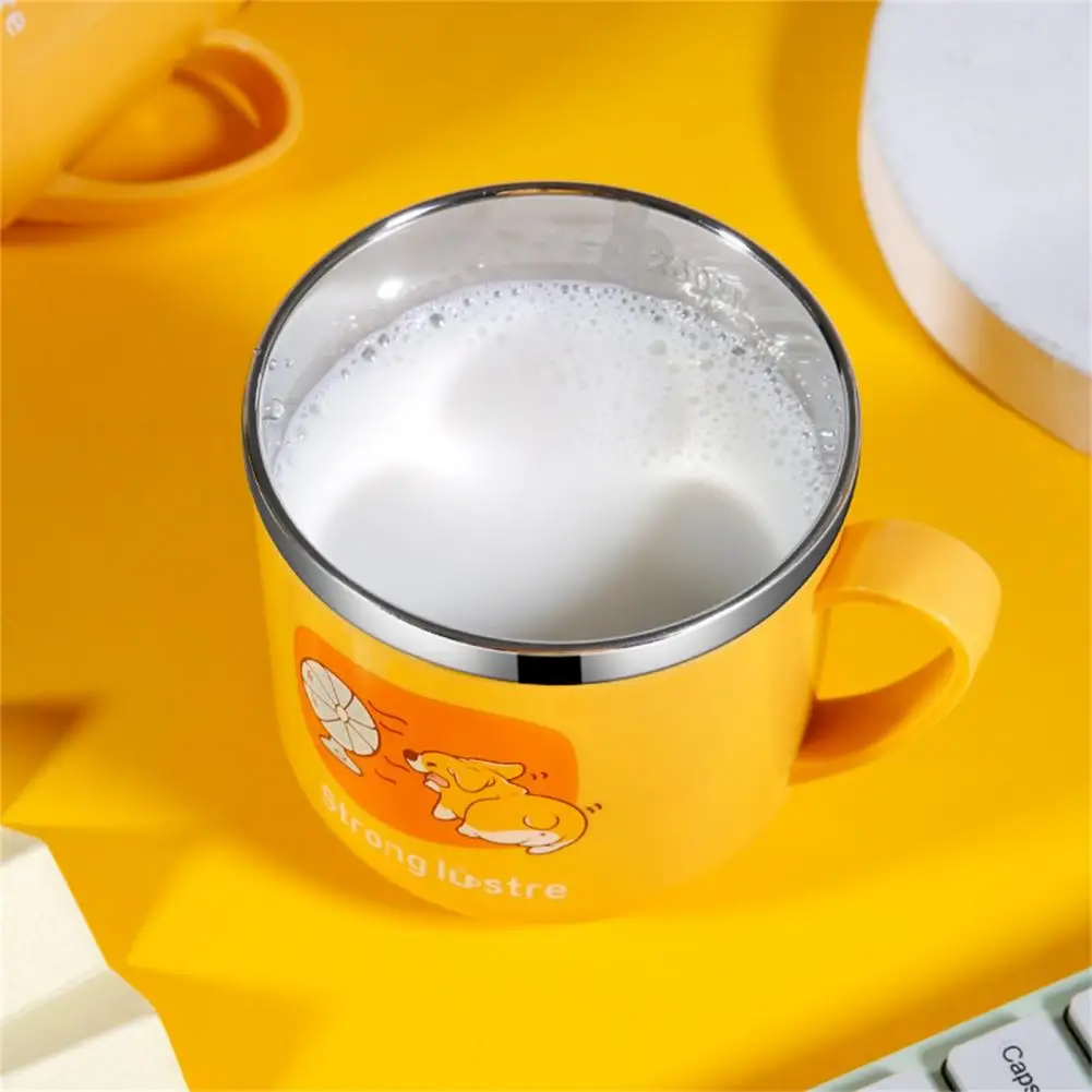 270ml Child Learn Drinking Cup Lovely Dinosaur Kid Sippy Cup Portable Drinking Straw Bottle Leak-proof Kids Feeder For Children