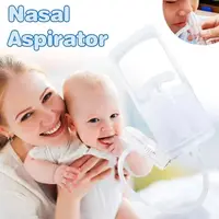 Congestion Relief Manual Toddlers Nasal Aspirator Removable Anti-backflow Nasal Cleaner Soft Silicone Mucus Cleaner Baby Nose