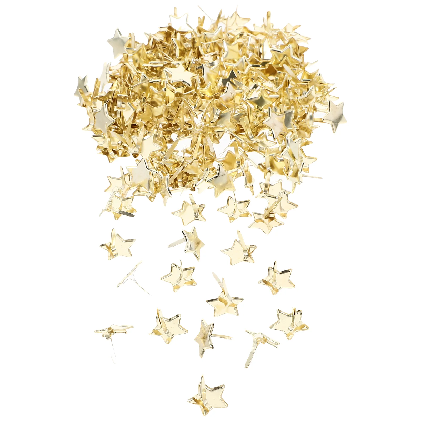 

200 шт. двухногие гвозди детский Декор для детей декоративные бриджи в форме сердца