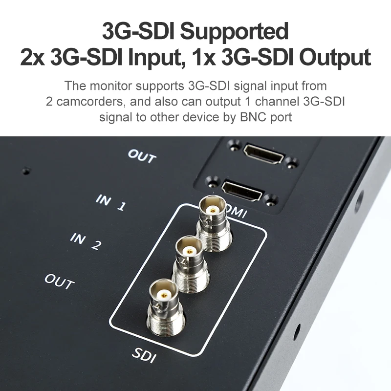 Desview Bestview S14 14 inch Monitor 4K HDMI-Compatible SDI 1920X1080 Touch Screen Monitor for DSLR Camera Video Live Broadcast