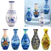 Porcelain Design Plastic Vase 3D Puzzle Vases 160 Pieces Puzzles Vase DIY Unique Flower Vase for Adults Housewarning Gifts 3