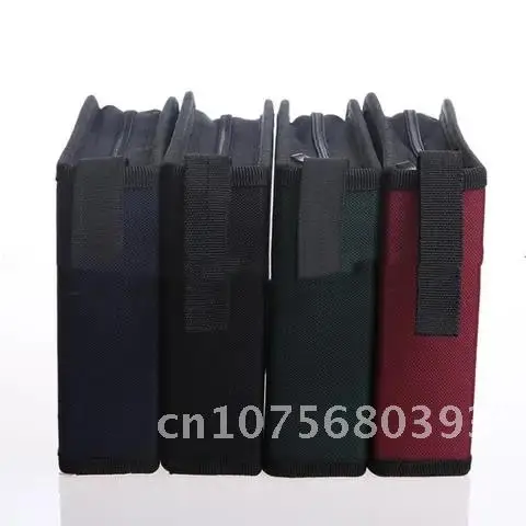 Cd 거치대 대용량 옥스포드 천 슬리브 보관 가방, 디스크 DVD 케이스, 집 방 디스크 보관함, 지퍼 핸드백, 40 개