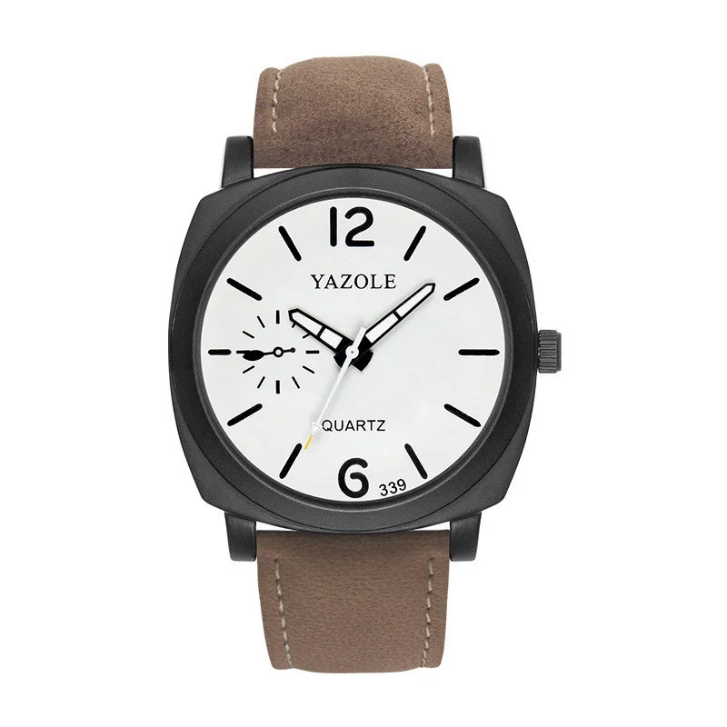 

Quartz Watches For Men's Leather Watch Strap Fashion Simple Business Casual Versatile Men's Quartz Watches