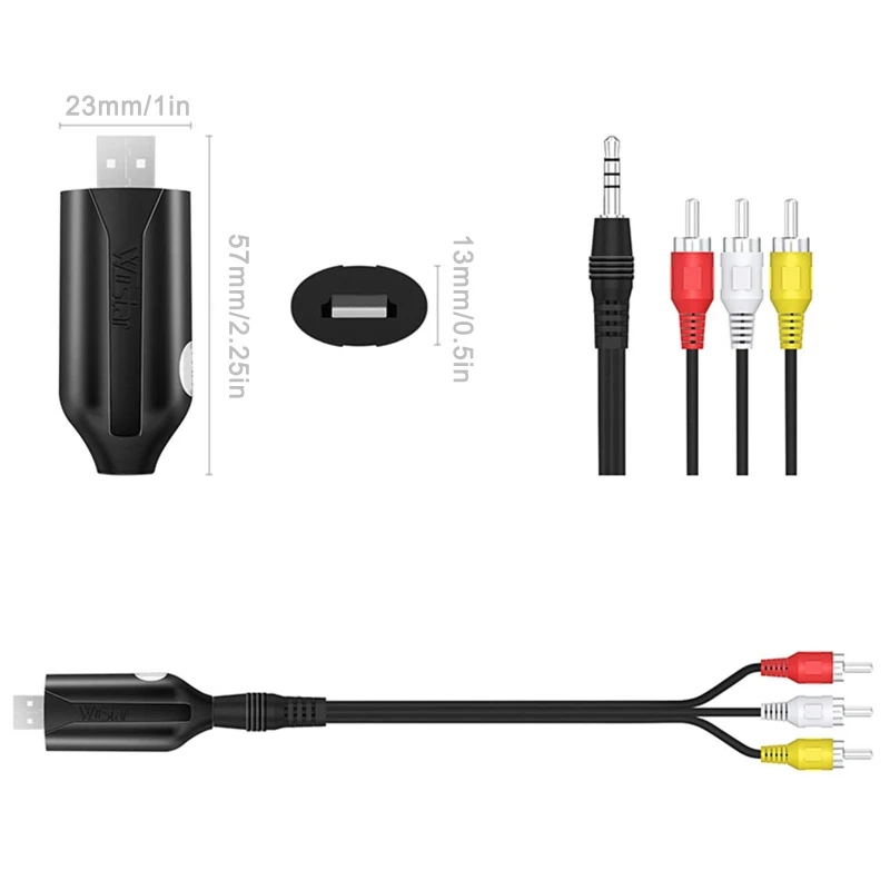 587D USB2.0  ĸó ī AV   ̺ 3RCA USB ׷  â 7/8/2000
