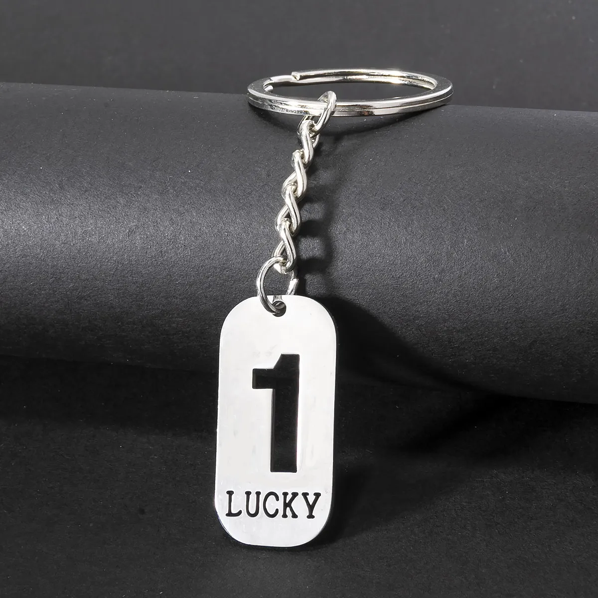 Pferd Schlüssel bund Edelstahl Charm Anhänger Paar Schlüssel ring für Lieben Glückszahl Handtasche Schlüssel halter Schmuck Zubehör – Detail 3