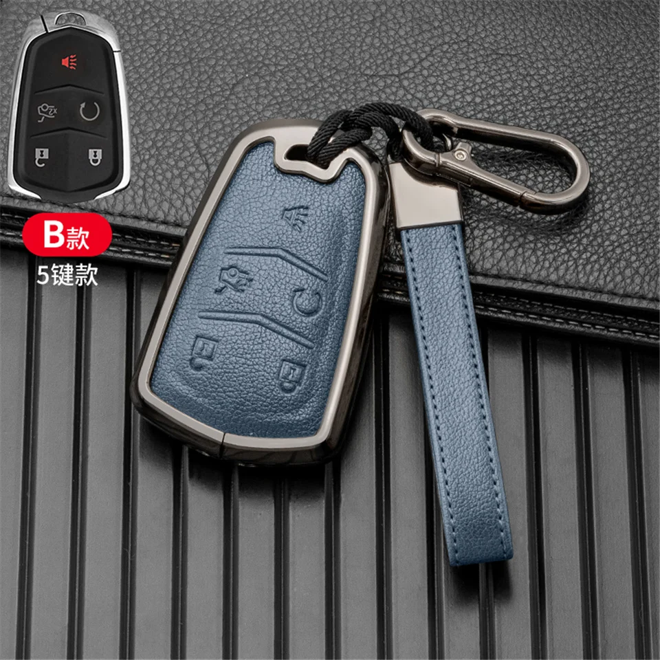 Custodia per chiave auto per Cadillac ESV Escalade CTS XTS SRX ATS 2015 2016 2017 2018 CT5 XT5 XT6 accessori - S1095c1142aee435e80b9e1d5742ee809N