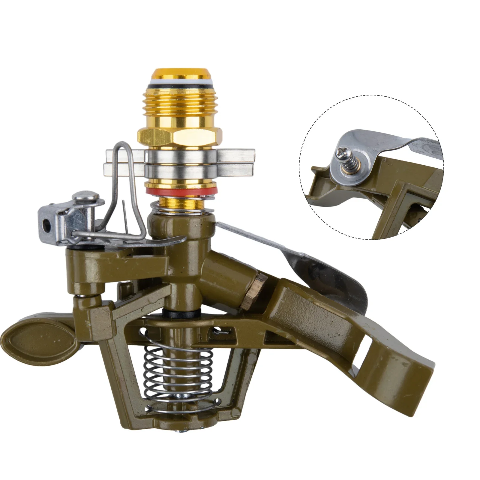 

Alloy Lawn Spray Nozzle Irrigation Adjustable Watering Garden Firm Practical High Quality Accurately Brand New