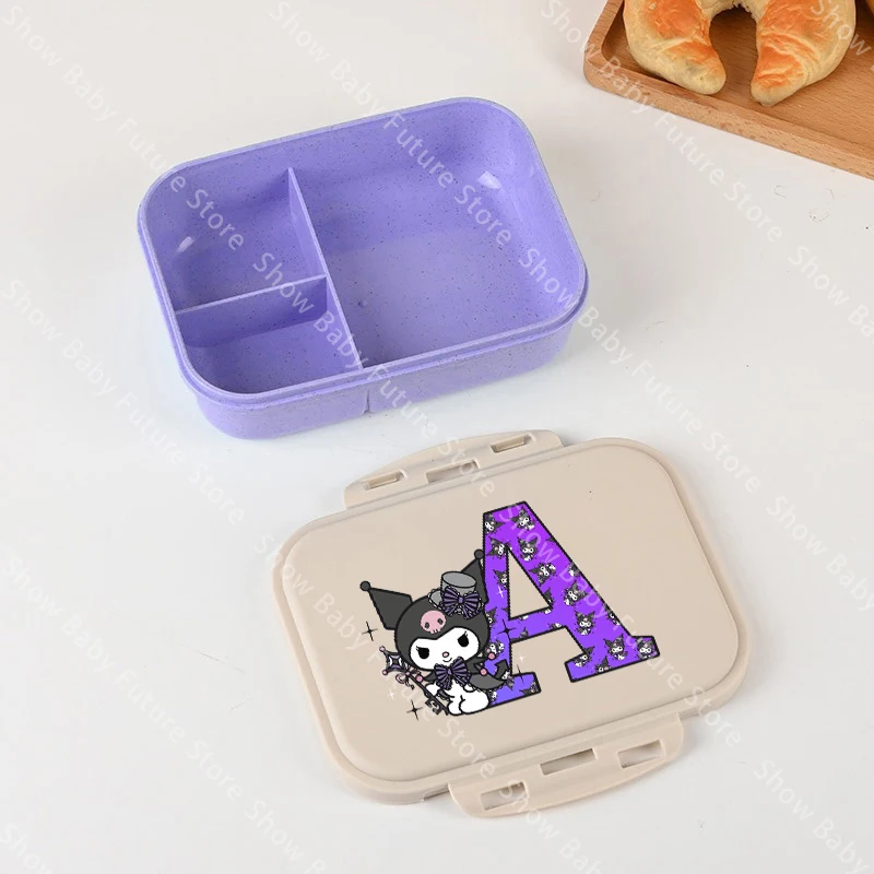 Large Insulated Cartoon Bento Lunch Box for Kids - Cute & Portable