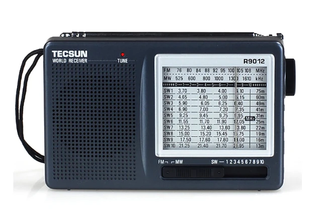 TECSUN R-9012 ブラウン ラジオ TECSUN R-9012 ブラウン ラジオ TECSUN R-9012 Portable World Radio