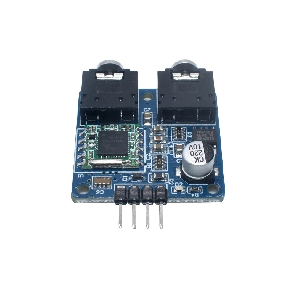 TEA5767 FM stereo radio module for Arduino, 76-108MHz, with free antenna, reverse polarity protection, diode filtered sensor
