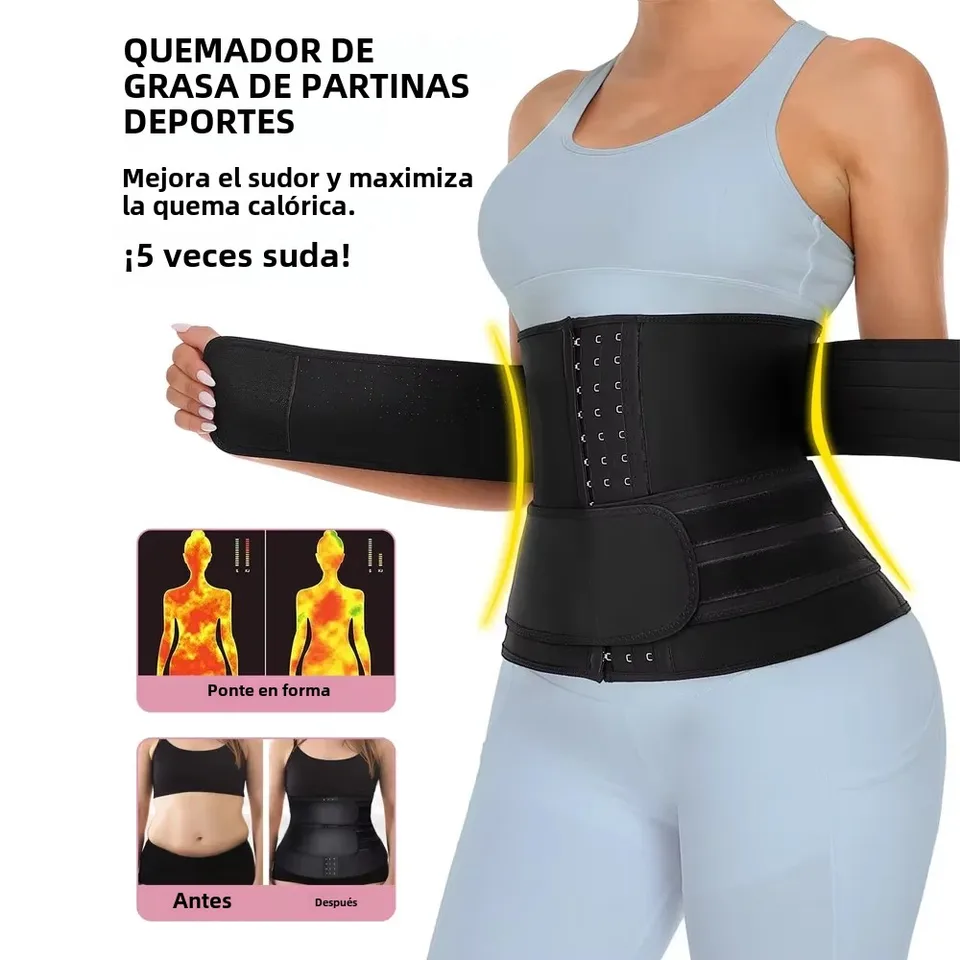 Cinturón De Abdomen Completo Quema Grasa, Sauna, Calorías | Cuotas Sin