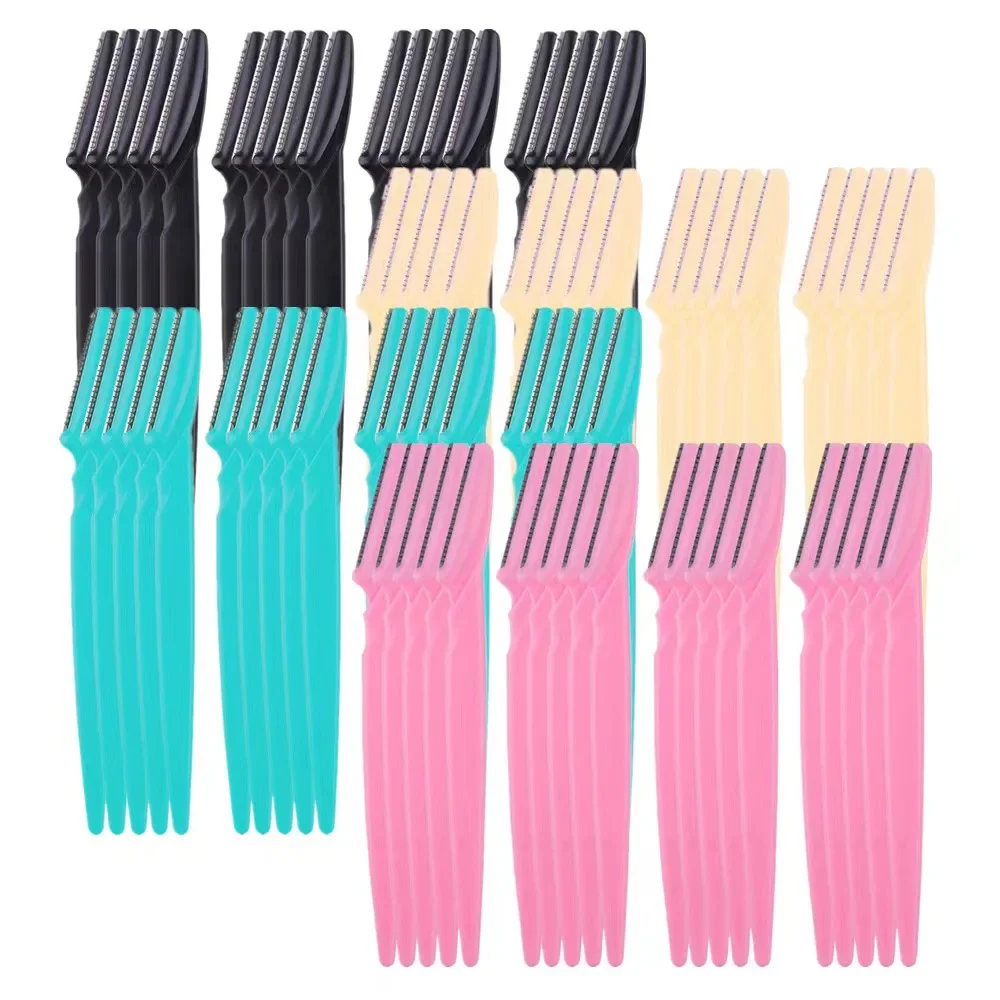 Eye Brow Epilation Hair Removal Cutter Shaver Blades Makeup Tools Eyebrow Trimmer Knives Portable Face Razor Hair Remover