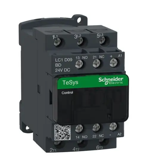 

LC1-D09BDC LC1D09BDC LC1D09BD TeSys D-контактор 3P(3 Нет)-AC-3-9-24 V DC катушки