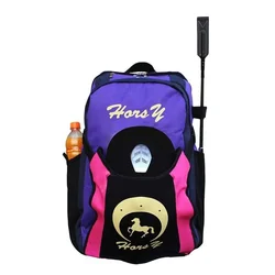 Professional Horse Riding Boot Bag Helmet Bag Parent-Child Equestrian Horse Riding Equipment Backpack with Hat Compartment