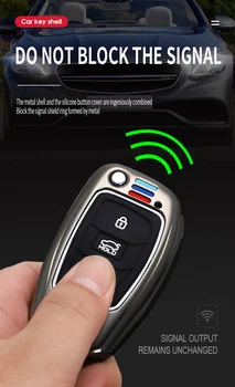 Car Key Case Cover Shell For Hyundai Elantra Verna Solaris i30 2012 2011 2013 2014 2015 2016 Keychain Auto Accessories - Car Key Case Cover Shell For Hyundai Elantra Verna Solaris i30 2012 2011 2013 2014