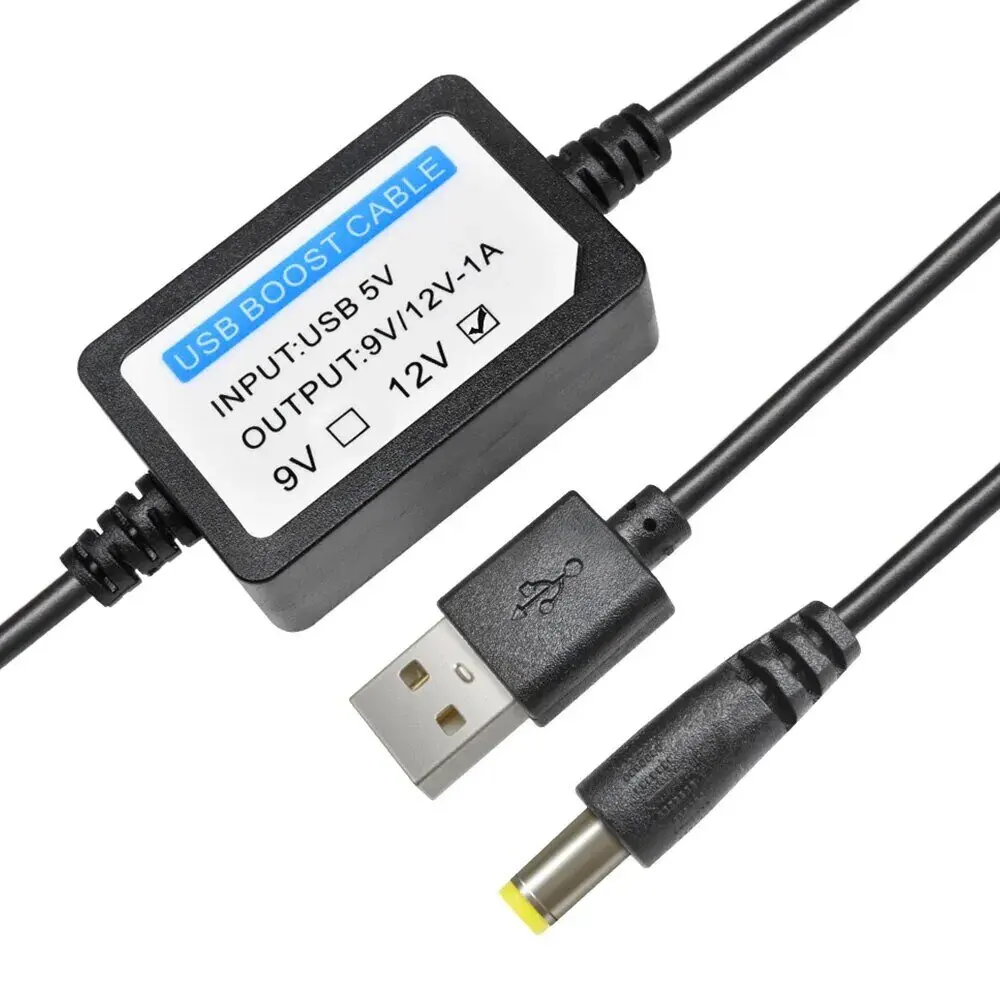 USB Cable 1PC Usb Booster Mobile Power Supply 5V To 12V 1A Dkp-01