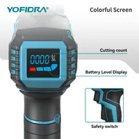 YOFIDRA Cisailles électriques sans balais 60MM, contrôle automatique de la vitesse, sécateur, outil de coupe, ensembles d'outils électriques pour batterie Makita 3