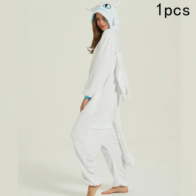 Kigurumi Unicorn Onesie Cartoon Toothless Night Pajamas For Adult Women Men Animal Hooded Homewear Halloween Cosplay Costume Pjs kigurumi pajamas onesies,cosplay pajamas onesies