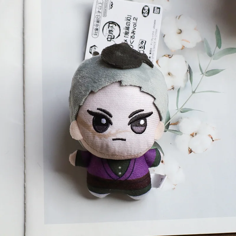 New 10cm Anime Demon Slayer Tomioka Giyu Kamado Tanjirou Kamado Nezuko Agatsuma Zenitsu Shinazugawa Genya Plush Toy Doll Gift