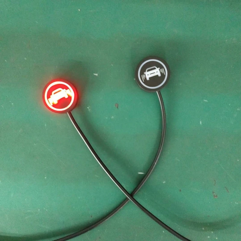 2Pcs Car Blind Spot Detection System bsd Warning Light Distance Assist Lane Changing Tool Mirror Radars Detection D7YA car safety system