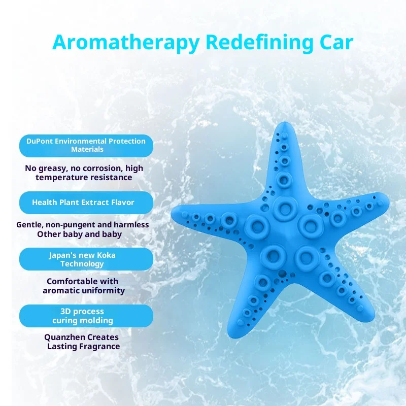Starfish Car Aromatherapy Air Vent Decoration