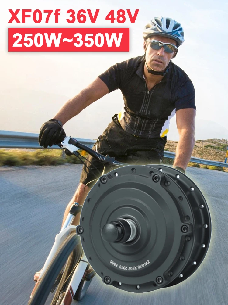 Description Picture 6 of itemWheel Hub EBike Motor 36V 250W 48V 350W Brushless Geared Ebike Motor Front Rear cassette Freehub MXUS XF07F