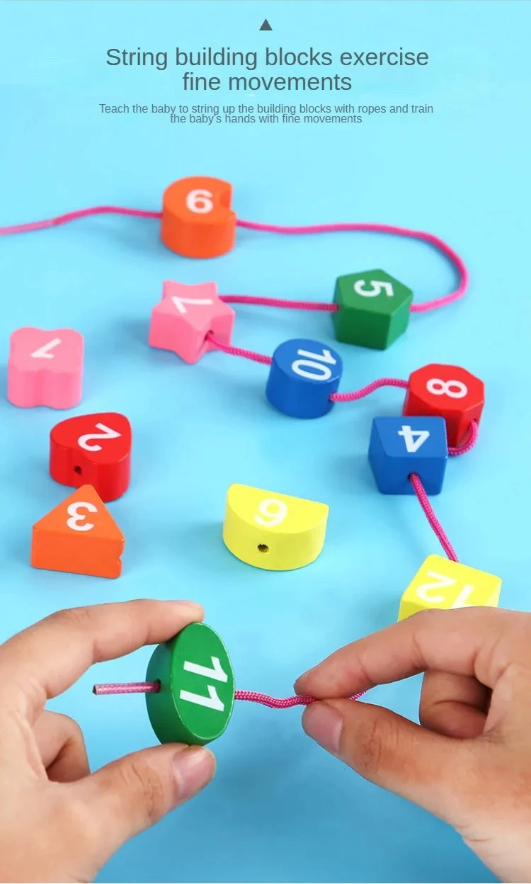 Wooden Toys Montessori For Babies 1 2 3 Years Boy Girl Gift Baby Development Games Wood Puzzle Educational Learning