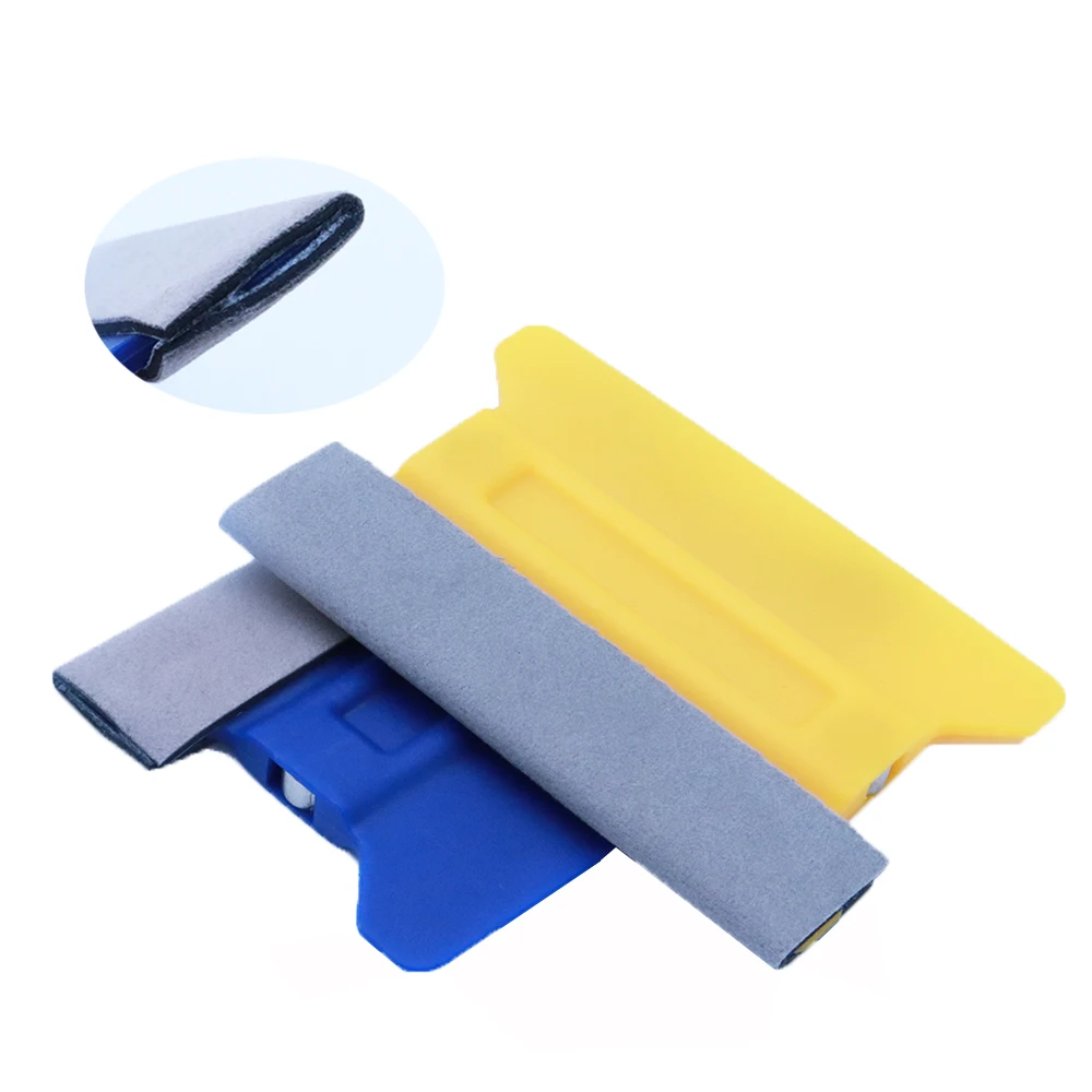 

TOFAR Car Vinyl Wrap Magnet Felt Squeegee Window Tint Film Install Tool Decal Sticker Wallpaper No Scratch Micro-Fiber Scraper