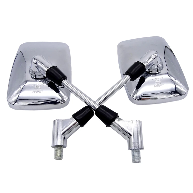 Motorcycle Mirror 1 Pair Universal 10mm Handle Bar Motorcycle Rearview Motorbike Mirror Side Mirrors Accessories for Honda Suzuki Yamaha Kawasaki motorcycle mirror,motorcycle mirrors