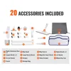 Steam Cleaner 1500W 45oz Multipurpose Steam Mop with 20 pcs Accessories Portable Steamer, 16.4ft Long Power Cord 2