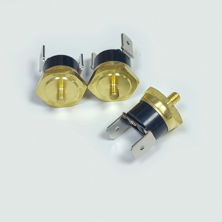 マイクロスイッチ 1 個ノーマルクローズ 10A 250V 温度スイッチスクリューキャップ KSD301 M4 40/45/50/5 小型タクトスイッチ  キャップ（赤）付き12mm x 12mm x 7.4mm 4個セット | Pay ID 10個入り M4 95C ノーマルクローズ 10A 250V 温度スイッチ スクリューキャップ KSD301