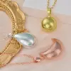 Eudora Harmony  Ball Angel Caller Pregnancy Bola Pendant Necklace Simple Smooth Chime Bell Ball Jewelry for Women Mom's day Gift 5
