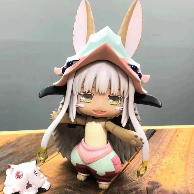 10cm Q Version Made In Abyss Anime Figure Nanachi Figma Pvc Action Figure  Japanese Cute Model Toys Collection Doll Gifts - Action Figures - AliExpress