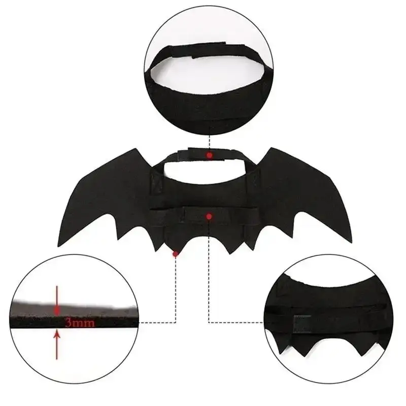 Bat Wings Costume for Dogs and Cats 5