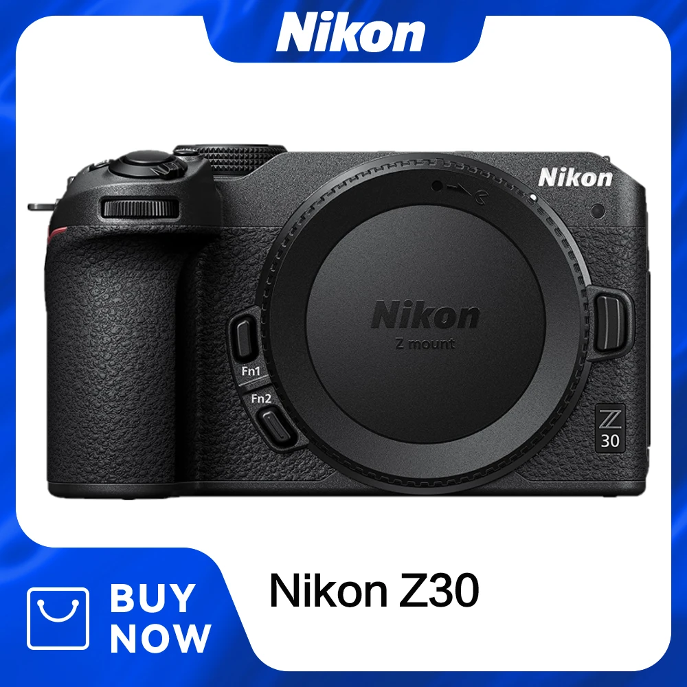 Nikon z30 corpo de câmera digital mirrorless para criadores de conteúdo