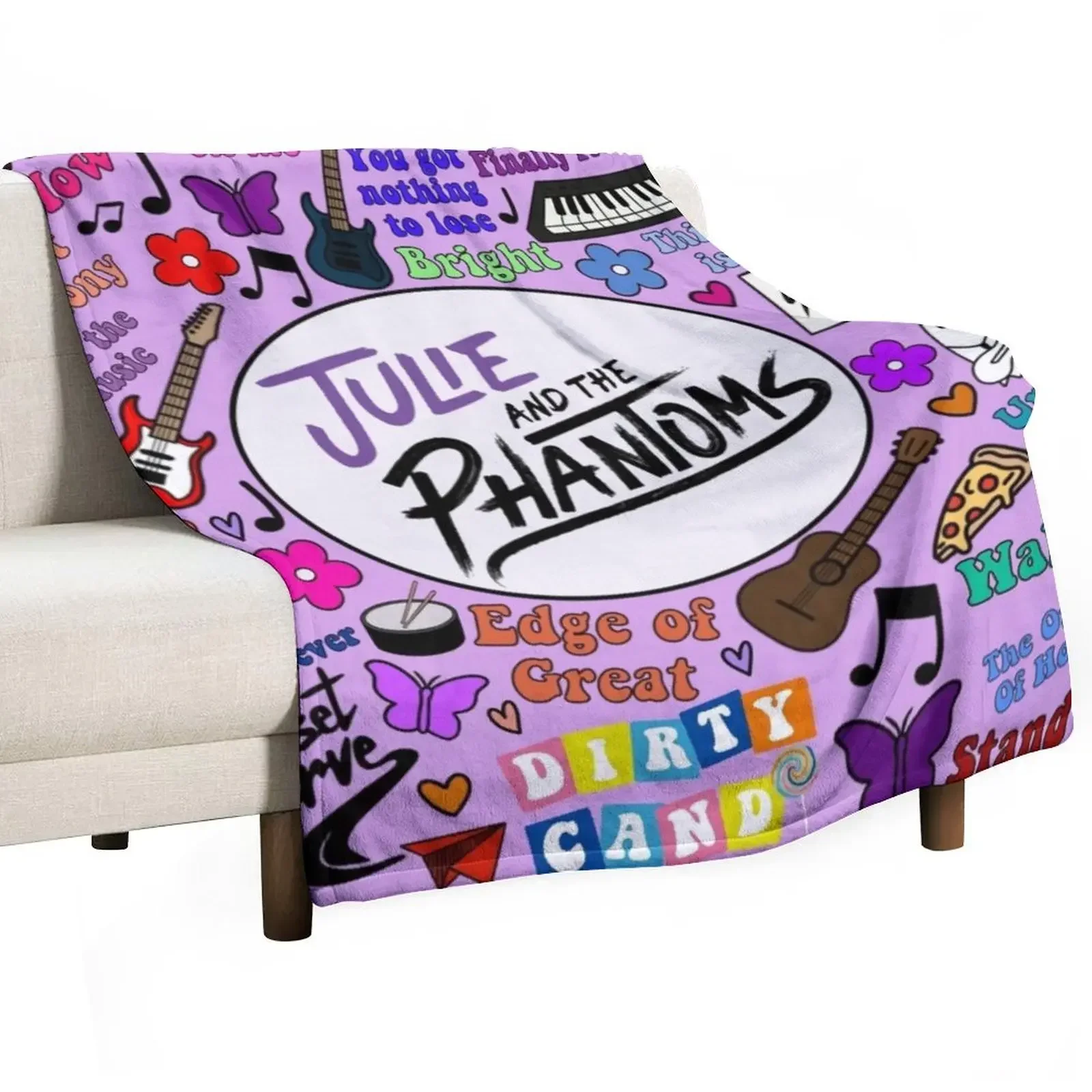 

Julie and the phantoms collage Throw Blanket christmas gifts Fashion Sofas Soft Beds Blankets