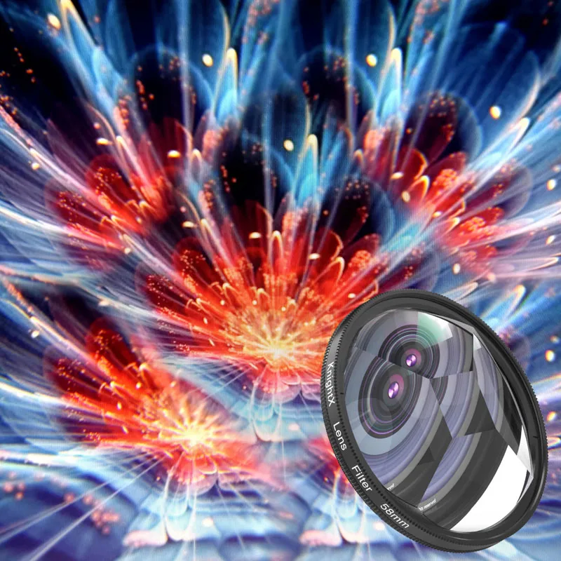 KnightX Camera Filter Kaleidoscope Special Effects Photography