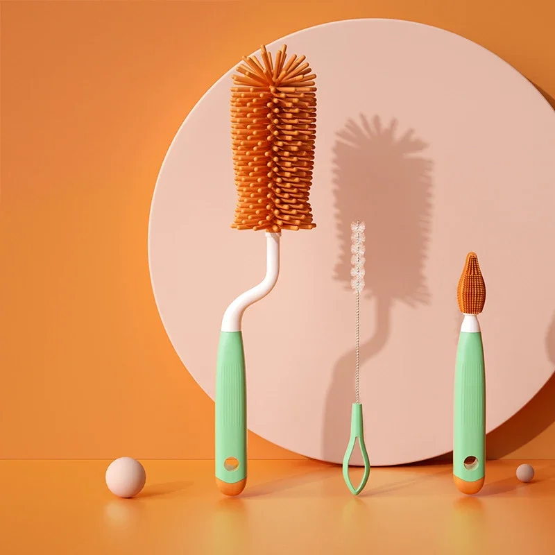 Cleaning Brush Bottle Cleaning Brush Bottle Brush Cleaning Brush Set Straw Cleaning Brush for Glass Cup Kitchen Baby Pacifier