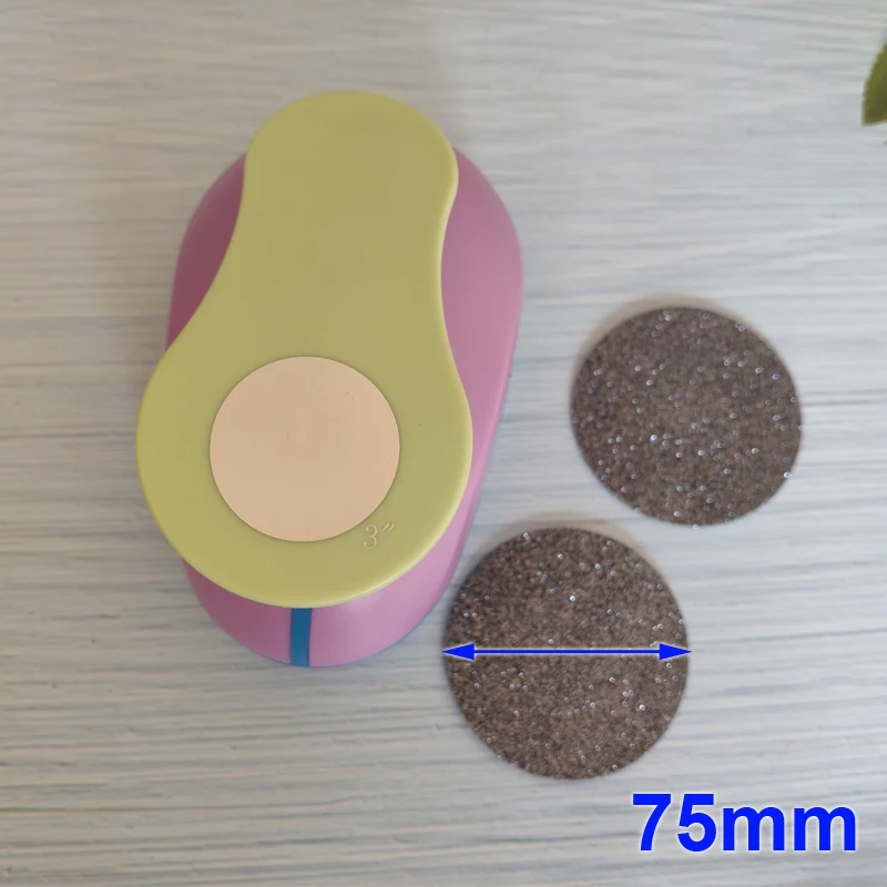 Round Circle Craft Paper Cutter Scrapbooking School Puncher EVA Hole Punch Sun Grape 50mm 38mm 25mm 16mm 8mm paper cutter paper punch hole punching tools paper craft punch circle hole punch