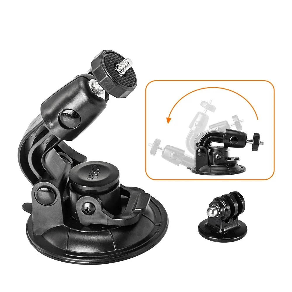 Support Ventouse Caméra Action 360° pour Gopro Hero 11 10 9 8 7