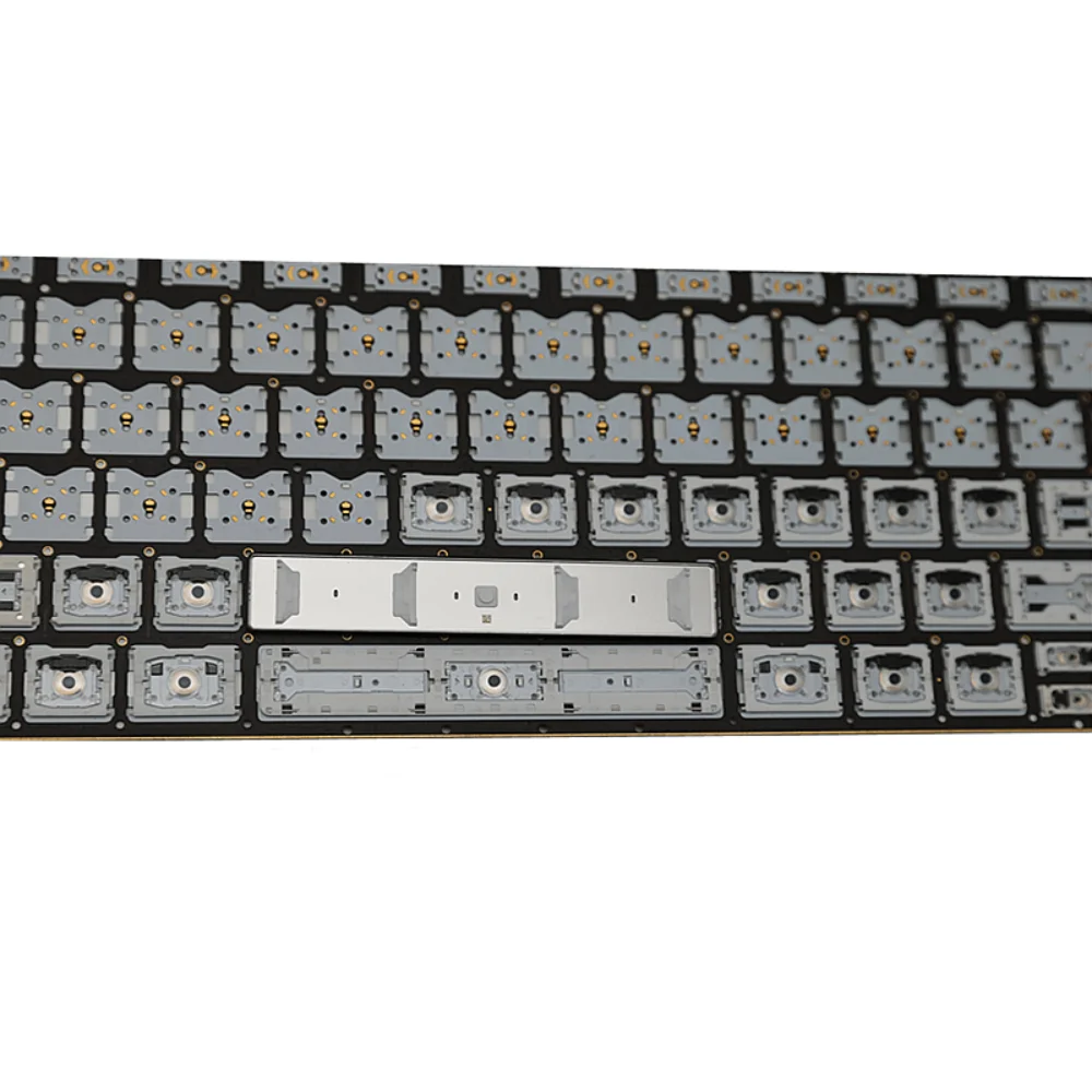 Keycap com Barra de Espaço do Teclado Tampa de Chave Dividida Dobradiça e Junta Base Macbook Pro Retina A1989 A1990 A1932 A2159 20232023 - Imagem 2